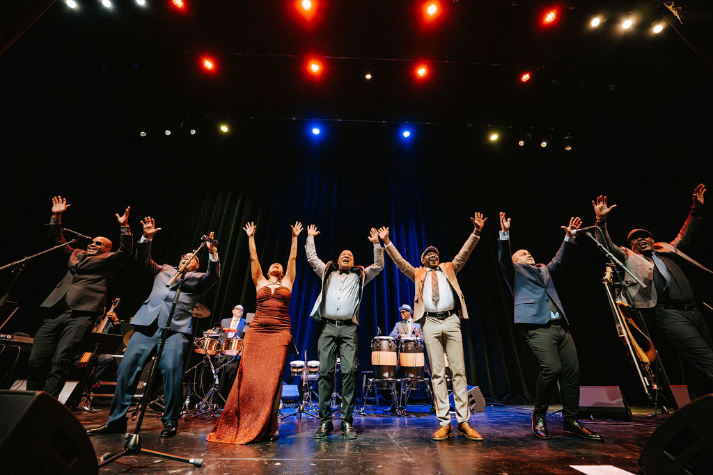 Buena Vista Orchestra on stage