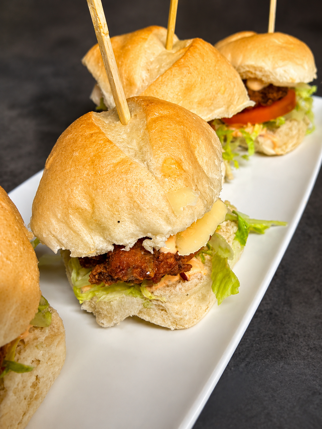 Buttermilk Fried Chicken Sliders